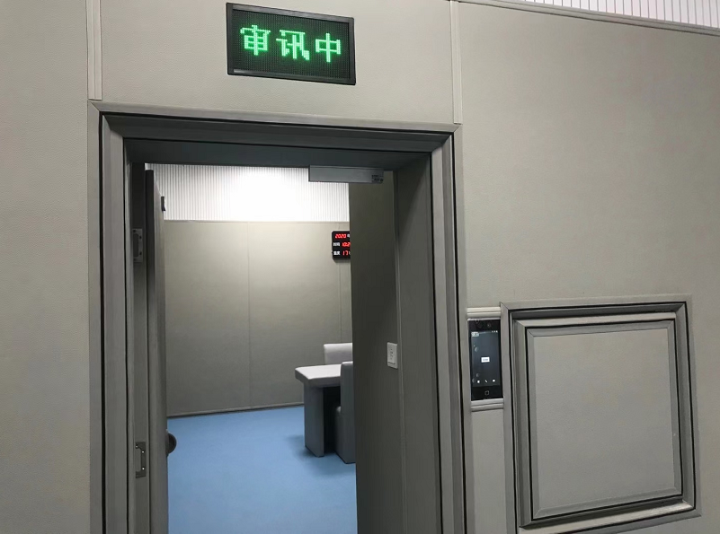 審訊室防撞軟包墻面材料安裝防護(hù)方案